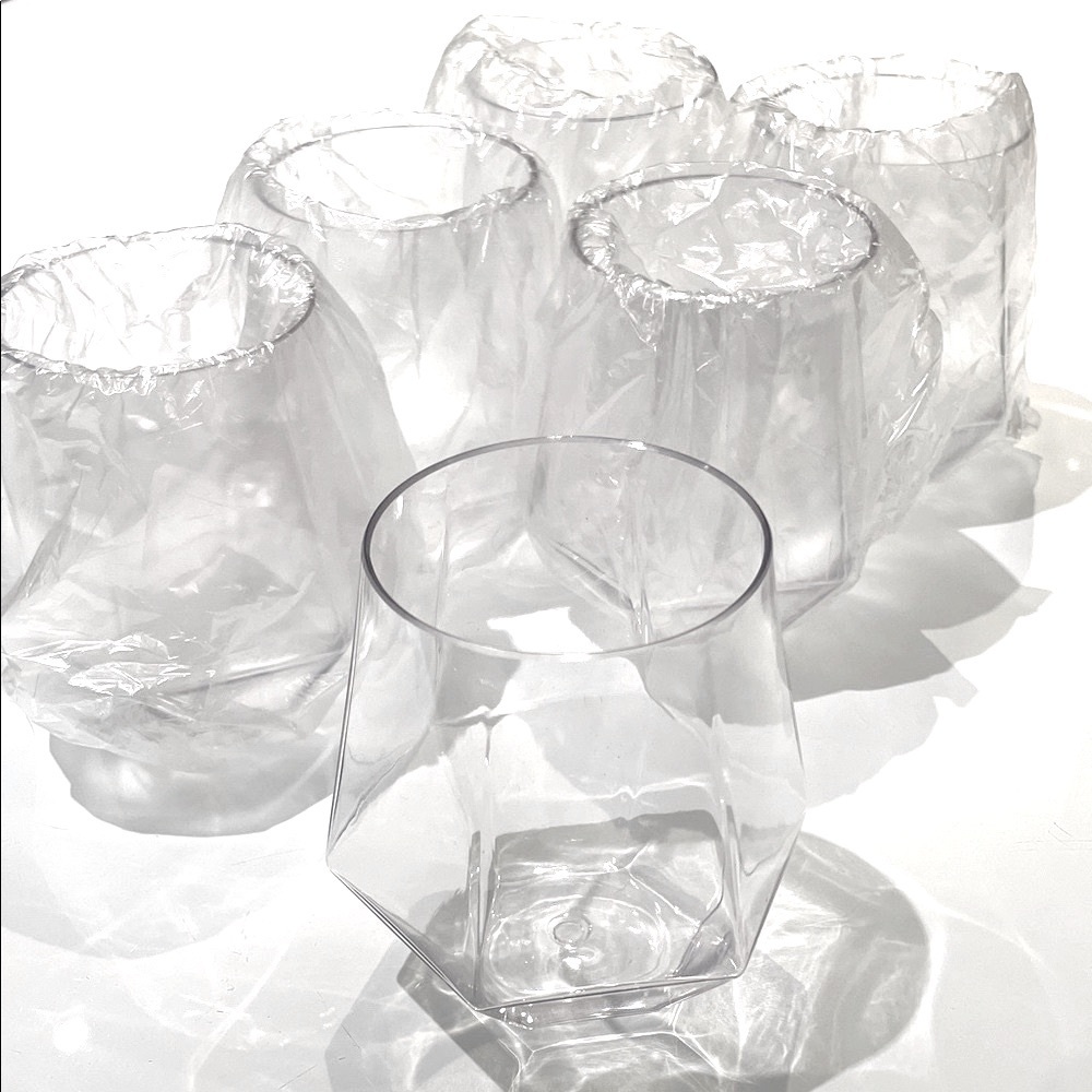 Clear Picnic Cup Set